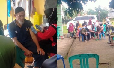 Desa Rulung Mulya melaksanakan vaksin Boster ke 3