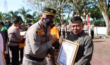 PWI Aceh Barat Terima Penghargaan Bersama Wartawan