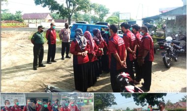 Kades Pakam Raya bersama Babinkamtibmas dan Babinsa Laksanakan  Apel Pembinaan 