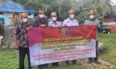BPD KKSS Lampung Timur Gelar Silaturahmi Bahas Kamtibmas serta Penanganan Covid-19