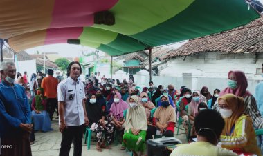 Pemkamp Lembasung dan UPT Puskesmas Blambangan Umpu Gelar Vaksinasi Tahap Kedua