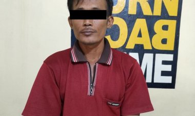 Setelah Mencuri Ayam Bangkok Pelaku Kabur Lima Bulan dan Kembali Langsung Ditangkap Polsek Seputih Banyak Lampung Tengah.