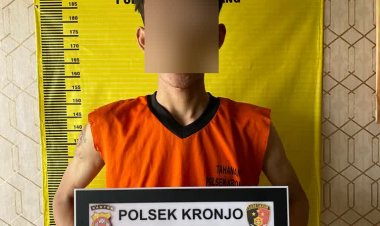 Polsek Kronjo Polresta Tangerang Ringkus Pria Pencuri Motor