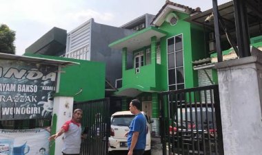 Brigadir Ibnu Dermawan anggota Polsek Cikupa Polisi RW, Jaga Khamtibmas Di Desa Talagasari