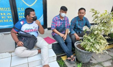 Aiptu Sapudin Panit Lantas Polsek Cikupa, polisi RW   Bapak Iwan Kp. Bojong RT 07/03