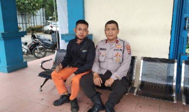Polisi RW  Ipda Purwantoro  sambang Warga Kelurah Pasir Gadung, RW.06 Cikupa