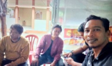 BRIPKA DIEKO ALDILLAH, SH, Angota Polisi RW, Sambang ke Desa Suka Damai kec. Cikupa Tangerang.