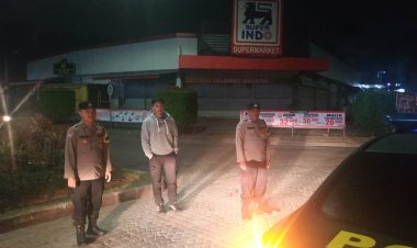 Kanit Reskrim IPDA M. Adhi Utomo, S.Tr.K melaksanakan Kegiatan Ops Cipkon di Darkum Polsek Cikupa.