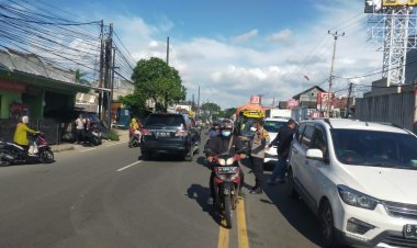 Wakapolsek Cikupa Akp Udiyano Turut Hadir Dalam Giat Protap Gatur lalin Bersama Anggota Lantas Polsek Cikupa Dan Lantas Polresta Tangerang
