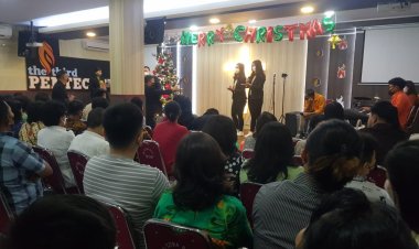 Personil Polsek Cikupa, Giat Pengamanan Ibadah Perayaan Natal Tahun 2022 Oleh Jamaat (GBI) Gereja Bethel Indonesia