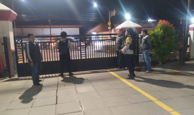 Polsek Cikupa Gelar Apel Cipkon Dan Antipasi Guantibmas Dengan Cara 3C
