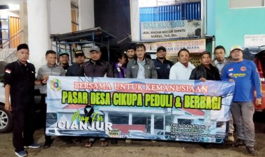 Bersama Pengelola Pasar Tradisional Desa Cikupa Peduli &amp; Berbagi Untuk Kemanusiaan Pray For Cianjur 2022