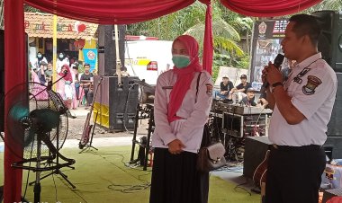 Tim Penilaian Lomba Posyandu Remaja, Desa Mekar Jaya Wakili kab. Tangerang Tingkat Provinsi