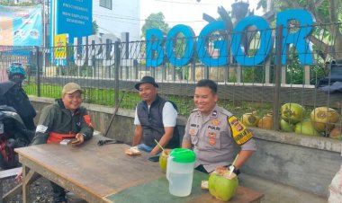 Silahturahmi Sekaligus Menjalin Kemitraan Antara Bhabinkamtibmas dan Warga Binaan Desa Cipayung Megamendung