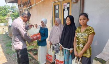 BHAKTI SOSIAL DI GELAR POLSEK TENJO DALAM RANGKA HARI BHAYANGKARA KE 77 TAHUN 2023