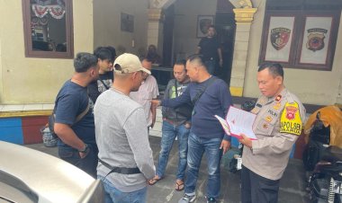 AKHIRNYA PELAKU PENCURIAN KENDARAAN BERMOTOR DAPAT DI AMANKAN POLSEK CISARUA