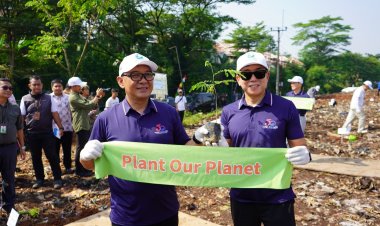 Iwan Setiawan Bersama Dubes Korsel Revitalisasi Eks TPA Pondok Rajeg Jadi Hutan Kota