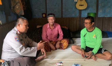 SAMBANGI WARGA BHABINKAMTIBMAS SAMPAIKAN WASPADA TTPO ( TINDAK PIDANA PERDAGANGAN ORANG)