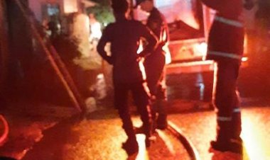 Diduga Akibat Korsleting Listrik, Satu Rumah Warga di Cibungbulang Bogor Hangus Terbakar