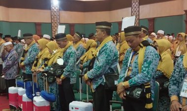 440 Calon Haji Kloter 32 Kembali Diberangkatkan Pemkab Bogor