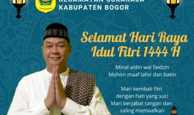 Pemerintahan desa Cikeas kecamatan Sukaraja kabupaten Bogor mengucap kan