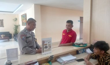 Bhabinkamtibmas Polsek Sukaraja Polres Bogor Aiptu Suwardi Giat Sambang Warga Binaannya.