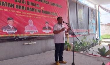 Halal Bihalal dan Perayaan Hari Kartini TP Sriwijaya Lampung Sukses