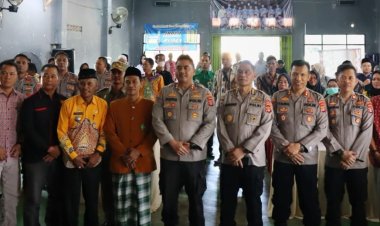 Dengarkan Aspirasi Masyarakat, Irwasda Polda Lampung Dan Jajaran Lakukan Jumat Curhat