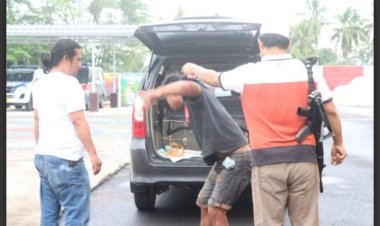 Tim Tekab 308 Presisi Lampung Selatan, Tangkap pelaku Curat di Kecamatan Sidomulyo 