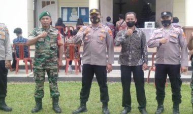 Malam Pergantian Tahun, Polres Lamtim Bersama Instansi Terkait Melaksanakan Patroli Skala Besar