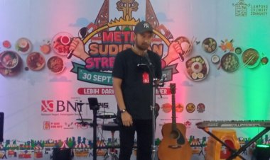 Wakil Walikota Metro Hadiri Pembukaan Metro Sudirman Street Food