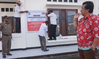 Sepuluh Asset Pemda Kepulauan Yapen Disegel KPK RI