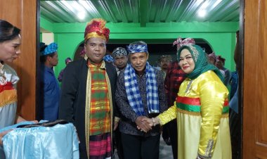 "Kota Serui sebagai Wilayah Zona Damai" Dapat Selalu Terjaga dengan Memperkuat Silaturahmi" pesan Bupati Kepulauan Yapen pada Acara Halal Bihalal KKST