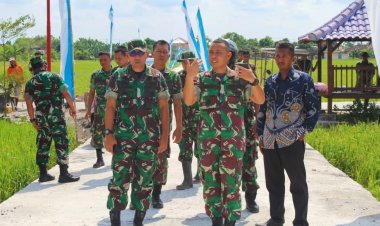 Administrasi Kegiatan TMMD Reg 113 Kodim 0723/Klaten Diperiksa Oleh Tim Wasev Kodam IV/Diponegoro
