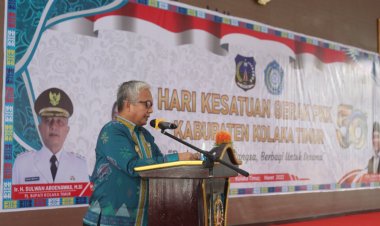 H. Sulwan Aboenawas Apresiasi Peringatan Hari Kesatuan Gerak PKK Yang Ke 50 Tahun Di Kolaka Timur