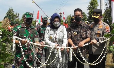 Kodim 0726/Sukoharjo Bentuk Kampung Pancasila Di Desa Klumprit,Pencanangan oleh Bupati