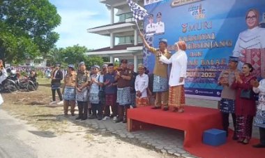 Pemkab Pesibar Gelar Karnaval Bersinjang dalam Rangka HUT Kabupaten Pesisir Barat ke-10