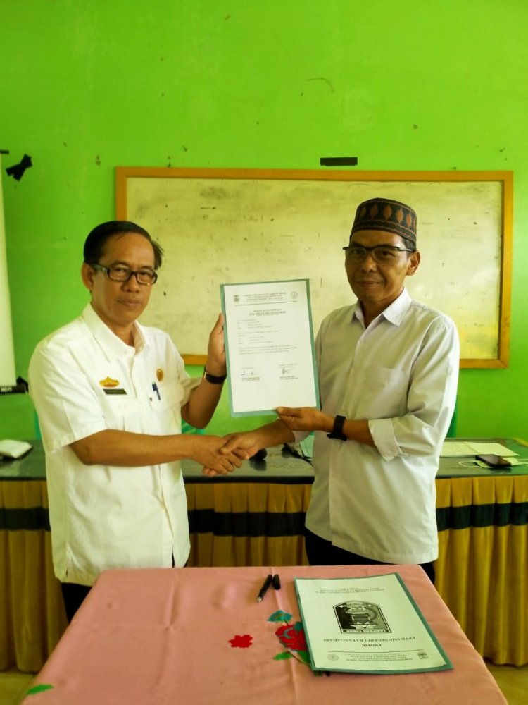Melalui Sertijab, 3 kepala sekolah tempati bangku baru