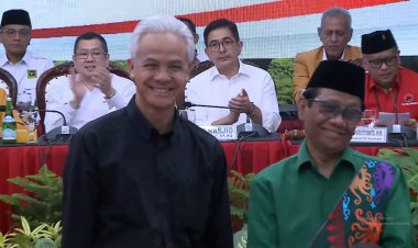 PDIP Umumkan Mahfud Md Resmi Sebagai Wakil Presiden Ganjar Pranowo
