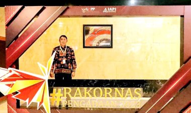 Wabup Tanjabbar Hadiri Rakornas Pengadaan Barang dan Jasa Tahun 2023