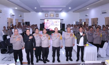 Irjen Pol A Rachmad Wibowo SIK kunker di Polres Prabumulih