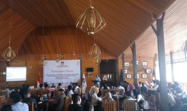 KPUD Morotai Gelar Bimtek Untuk PPK dan PPS 