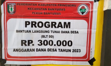 PEMBAGIAN BLT DDTAHAP IV BULAN OKTOBER SAMPAI DESEMBER 2023