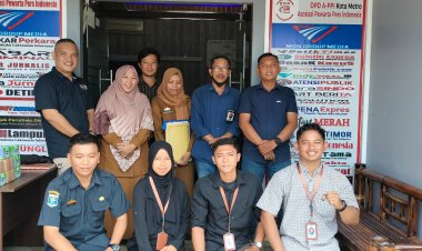 Tim Verifikasi Badan Kesatuan Bangsa Dan Politik (Kesbangpol) Kota Metro Lakukan Kunjungan Ke Kantor DPD Asosiasi Pewarta Pers Indonesia(A-PPI) Metro 