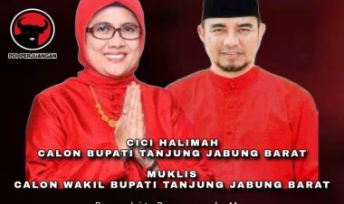 BREAKING NEWS, Selamat!! Cici – Muklis Dapat Rekomendasi PDI Perjuangan