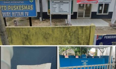 Diduga Sembilan Proyek IPAL Dipuskesmas Oku Timur tidak sesuai Spikasi.