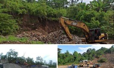 Diduga Kebal Hukum Tambang Batu Andesit Di Wilayah Kecamatan Way Tuba Terus Beroperasi