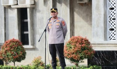 Pimpin Apel Perdana, Ini yang Ditekankan Kapolres Aceh Timur
