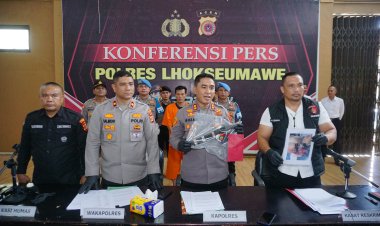 Kurang dari 24 Jam, Polisi Tangkap Pelaku Pembunuhan di Aceh Utara