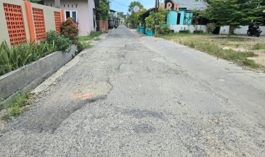 Kondisi Jalan Rusak Parah, Butuh Perhatian Pemko Langsa 